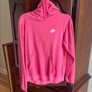 Nike Women's Vibrant Pink Pullover Hoodie